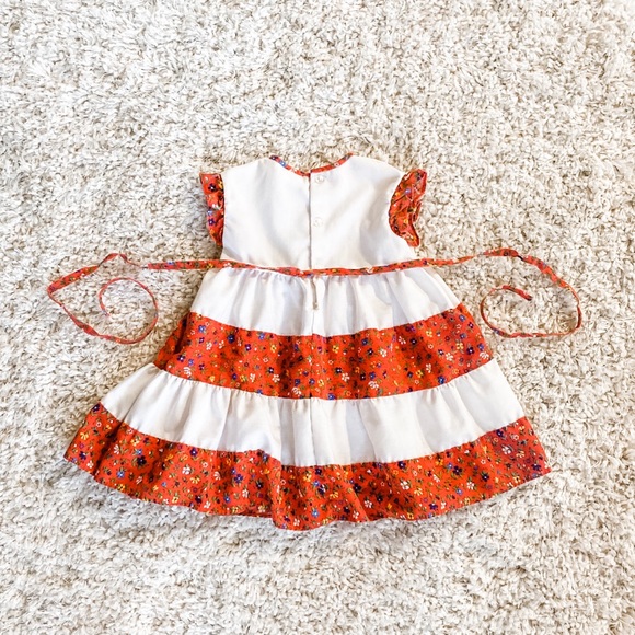 Vintage Nanette 2T Turtle Ruffle Dress - Picture 3 of 5